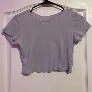 Brandy Melville Lavender Crop Top